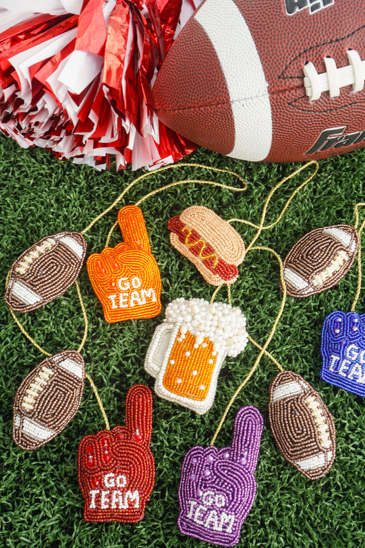 Gameday Beaded Bag Charms