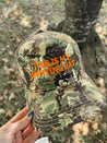 This Is My Hunting Hat - Camo Vintage Trucker