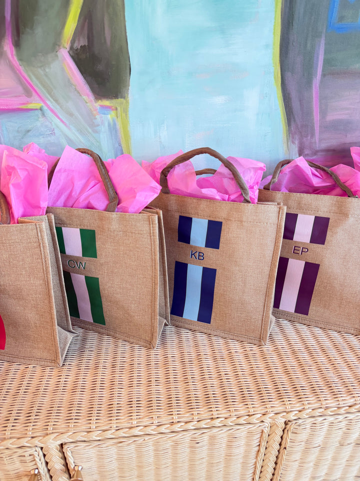 Custom Burlap Tote Bag
