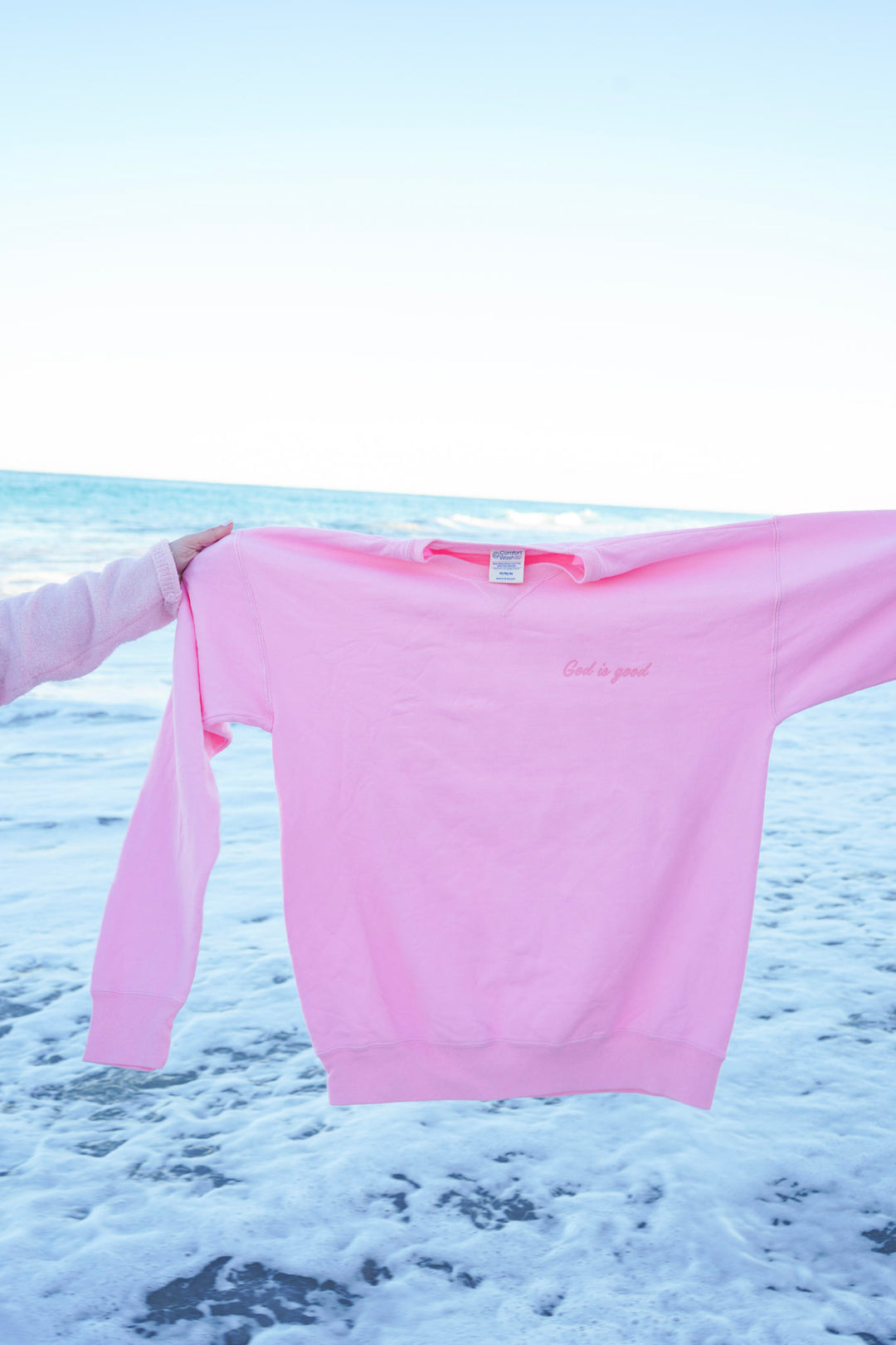 God Is Good Lightweight Crewnecks