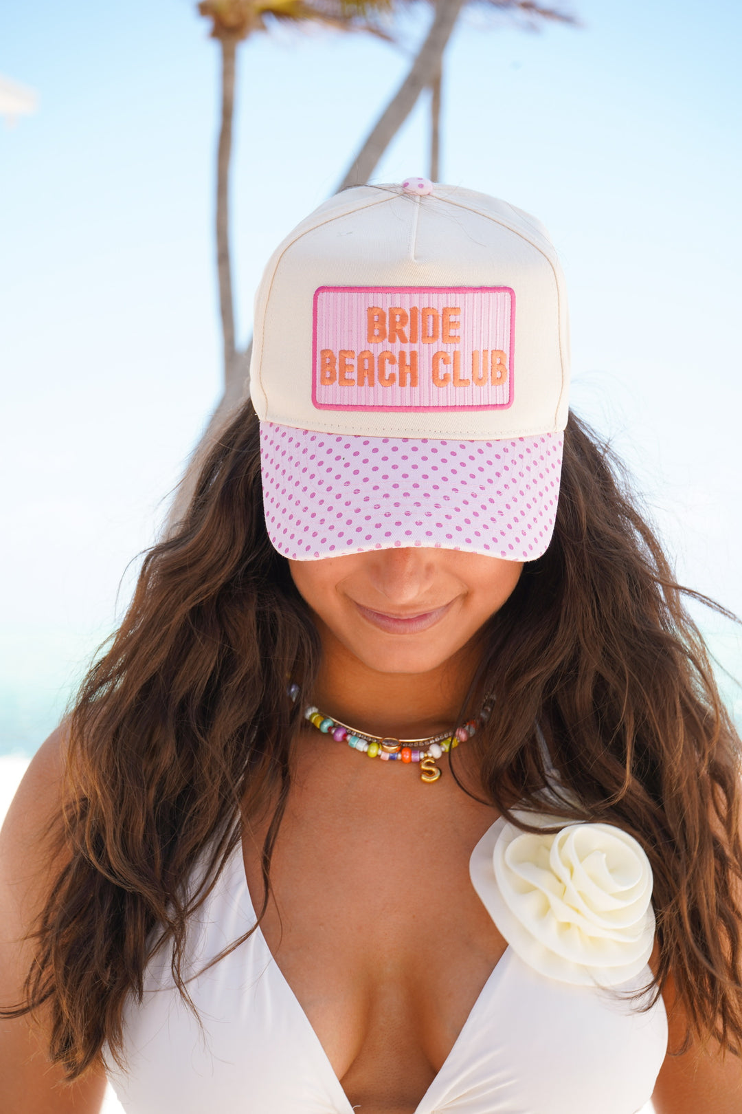 Bride Beach Club Hat