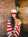 American Cowgirl - Red Vintage Trucker Hat - PREORDER
