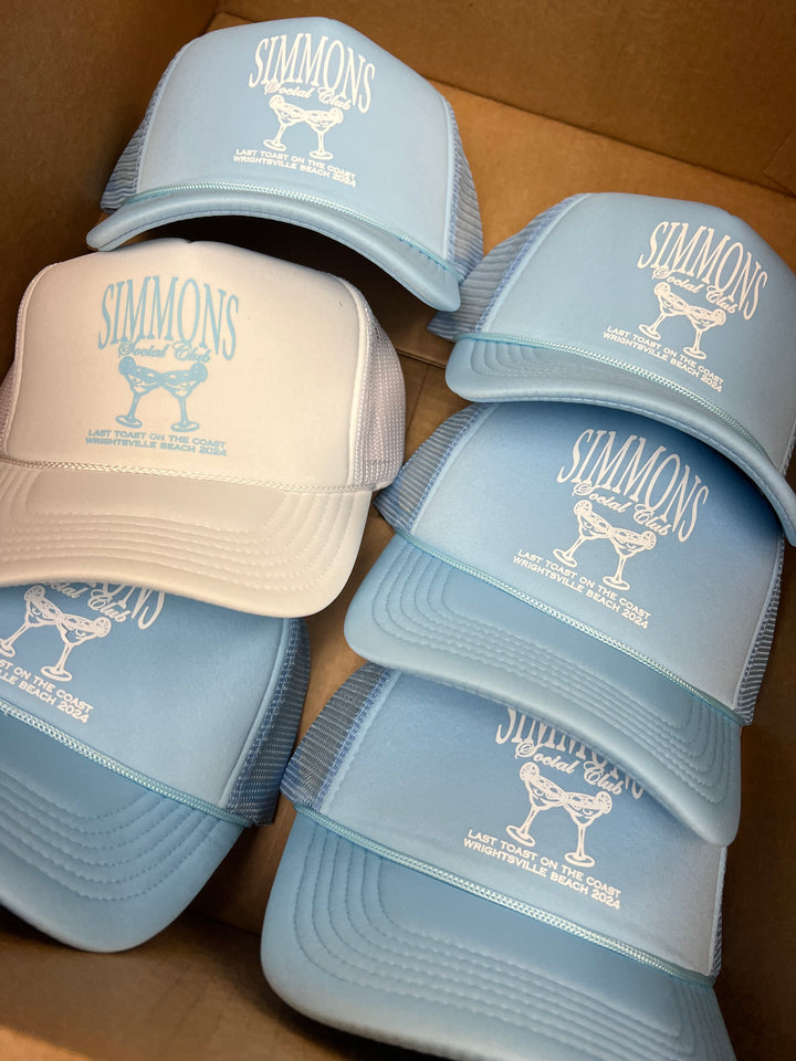 Custom Bulk Trucker Hat - Bachelorette/Girls Trip/Group Bulk Ordering