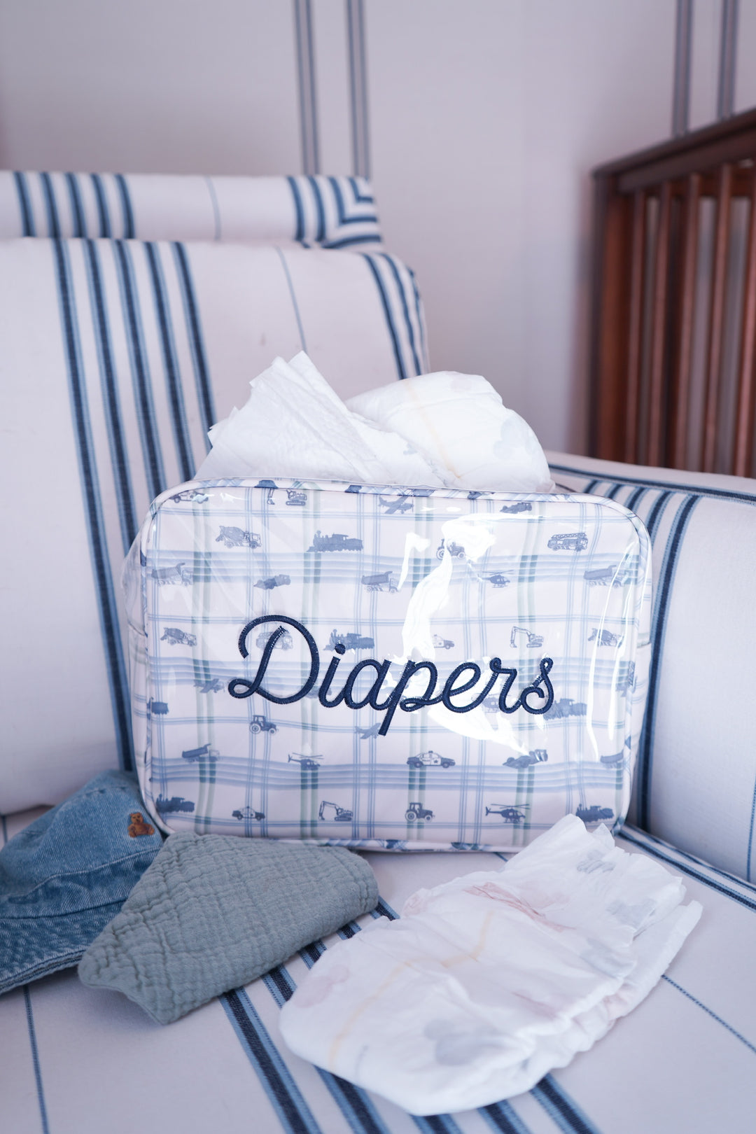 Diapers XL - Clear Coat Bag
