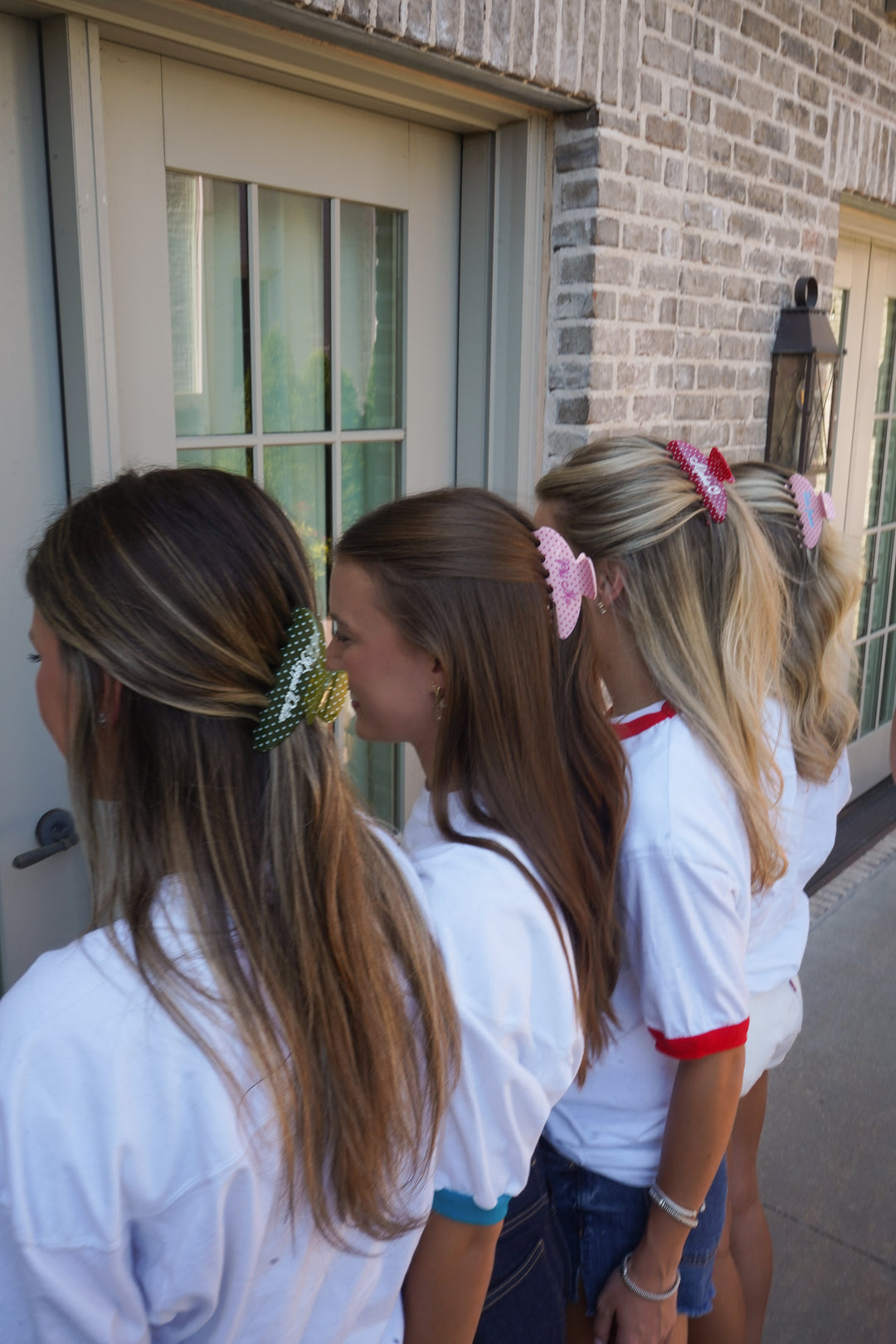 Sorority Greek Hair Clips