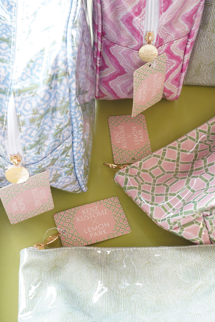 Clear Coat Toiletry Bags x Lemon Park