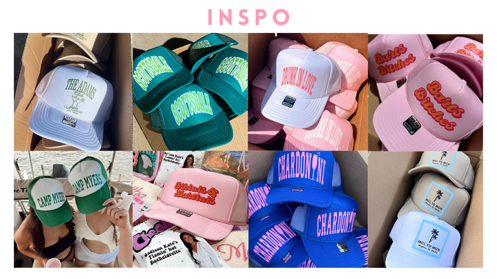 Custom Bulk Trucker Hat - Bachelorette/Girls Trip/Group Bulk Ordering