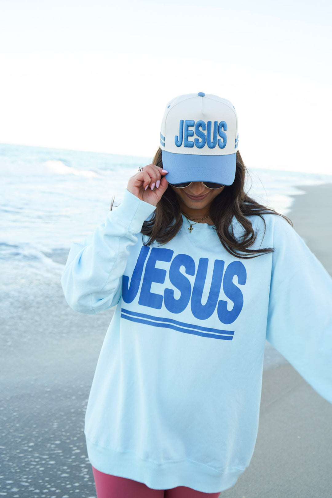 God Is Good Lightweight Crewnecks