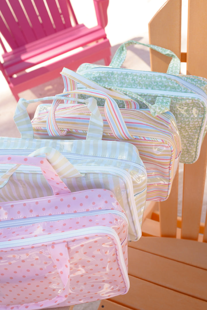 Clear Coat Toiletry Case