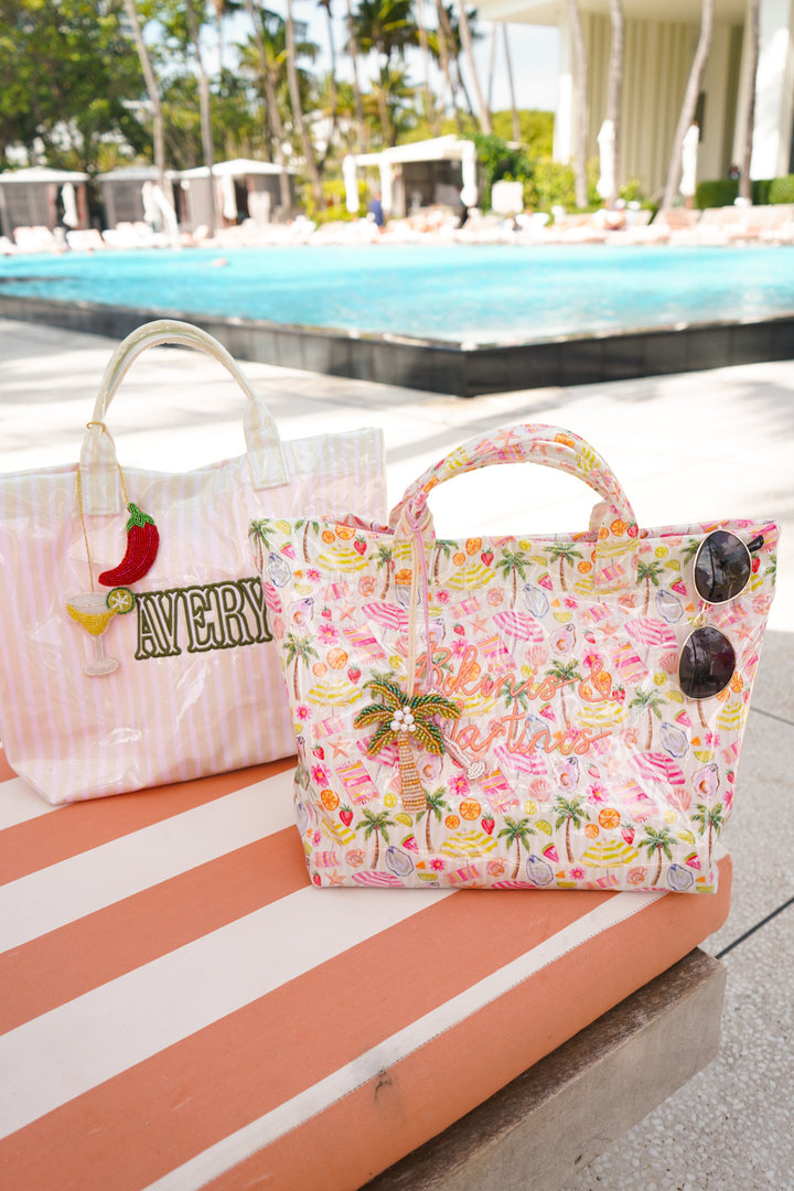 Cabana Clear Coat Tote