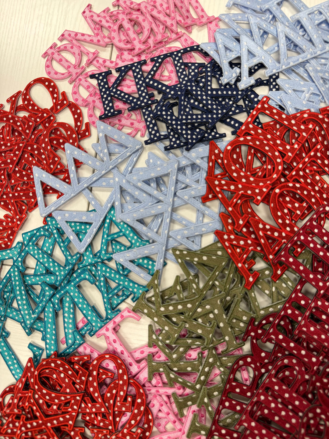 Sorority Greek Patches