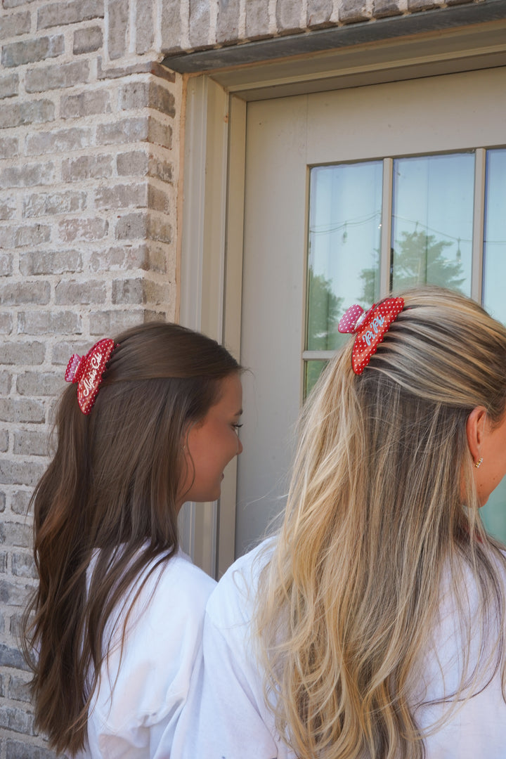 Sorority Greek Hair Clips
