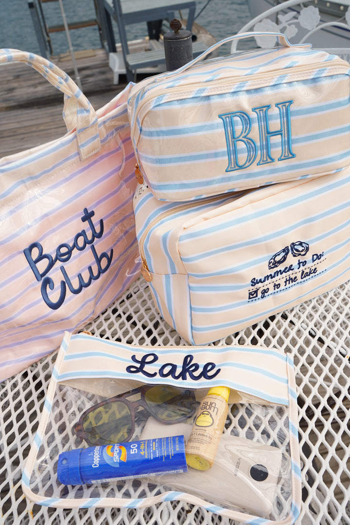 Lake - Butter &amp; Blue Clear Pouch
