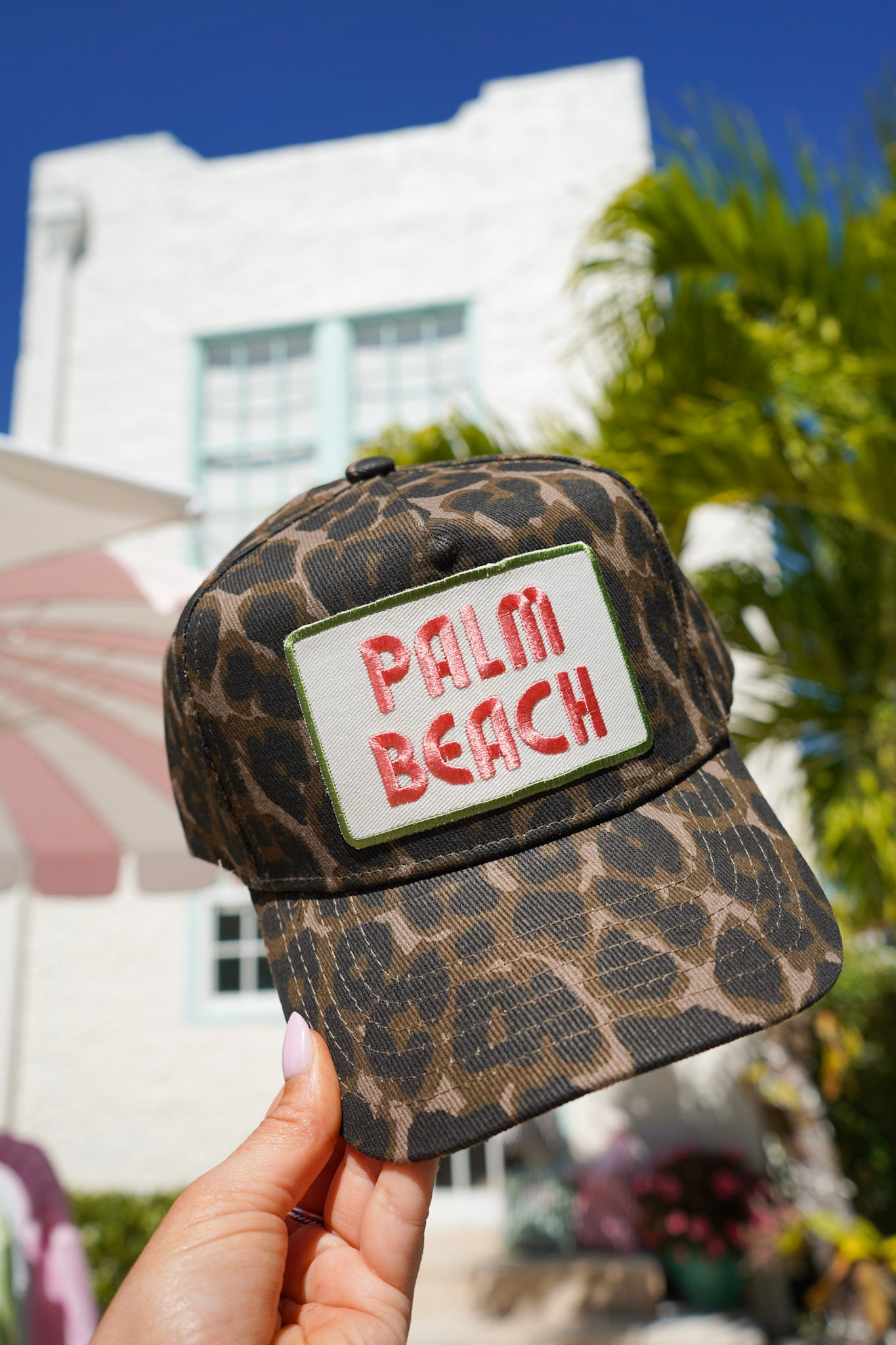Palm Beach - Vintage Trucker Hat – KenzKustomz