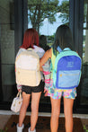 Blue + Teal Colorblock Backpack