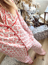 Red Toile Pajama Set