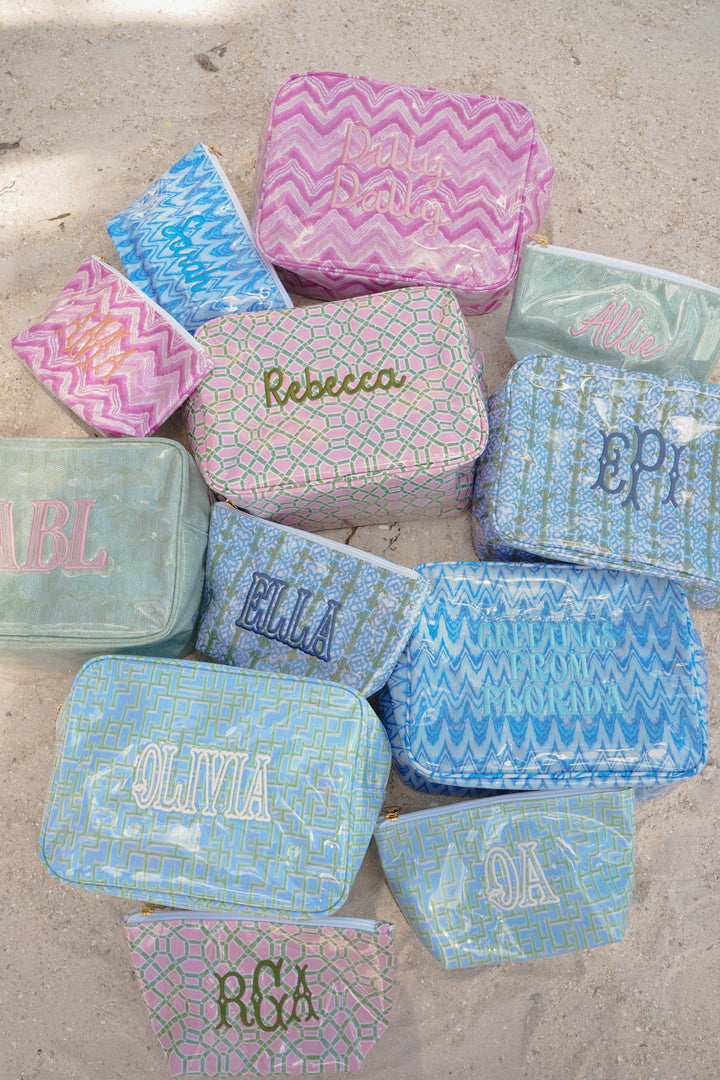 Clear Coat Toiletry Bags x Lemon Park