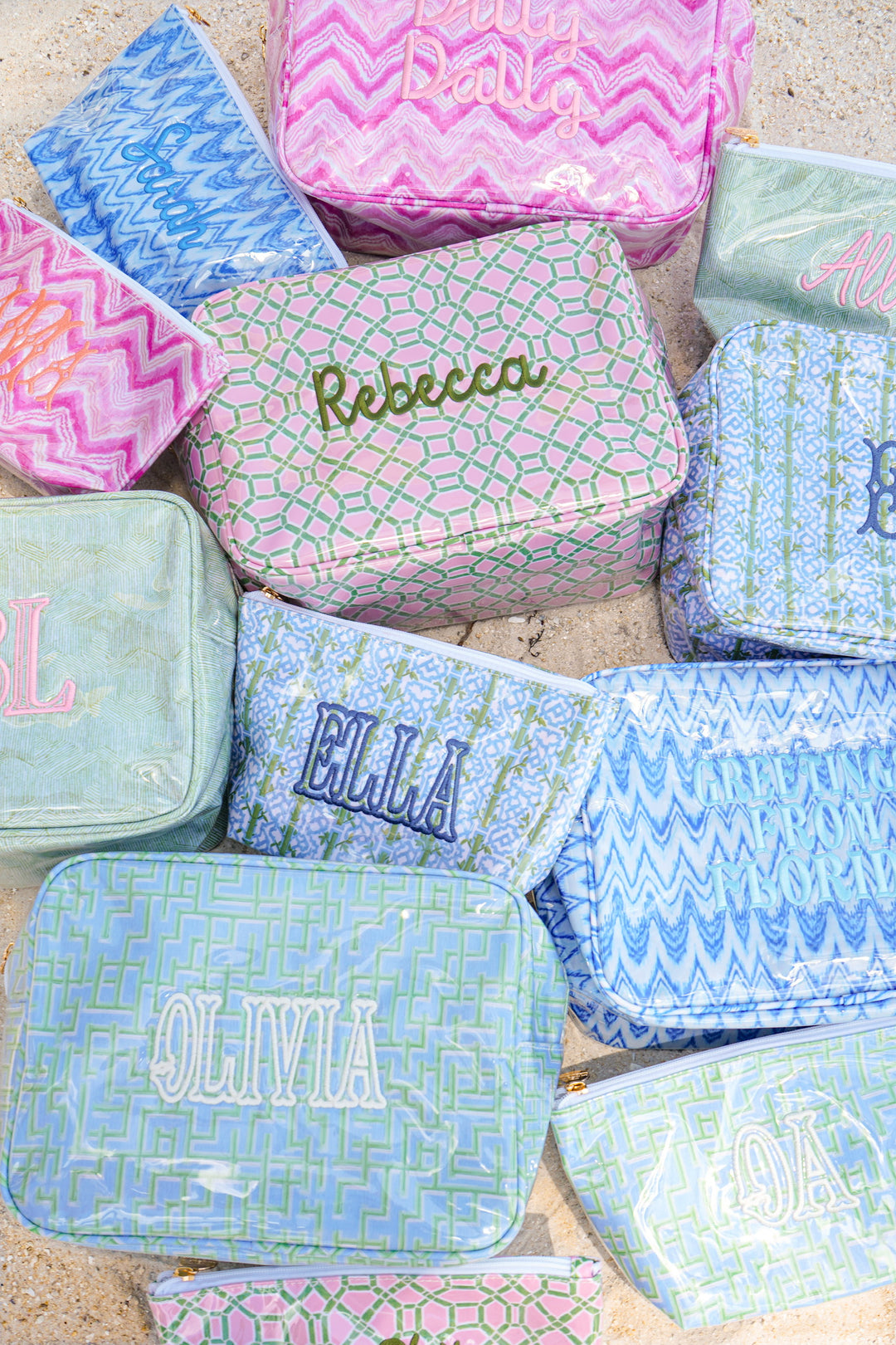 Clear Coat Toiletry Bags x Lemon Park