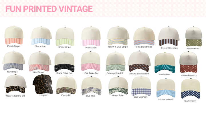 Custom Bulk Trucker Hat - Bachelorette/Girls Trip/Group Bulk Ordering