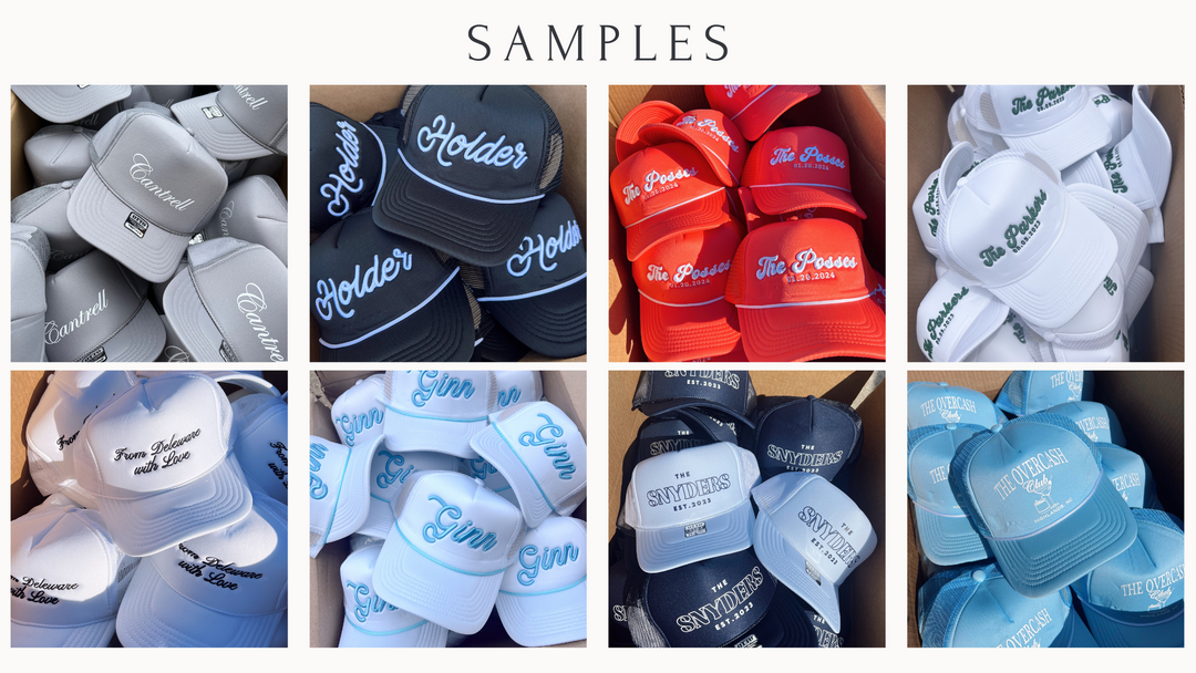 Custom Trucker Hat - Bulk (25+) For Weddings / Events