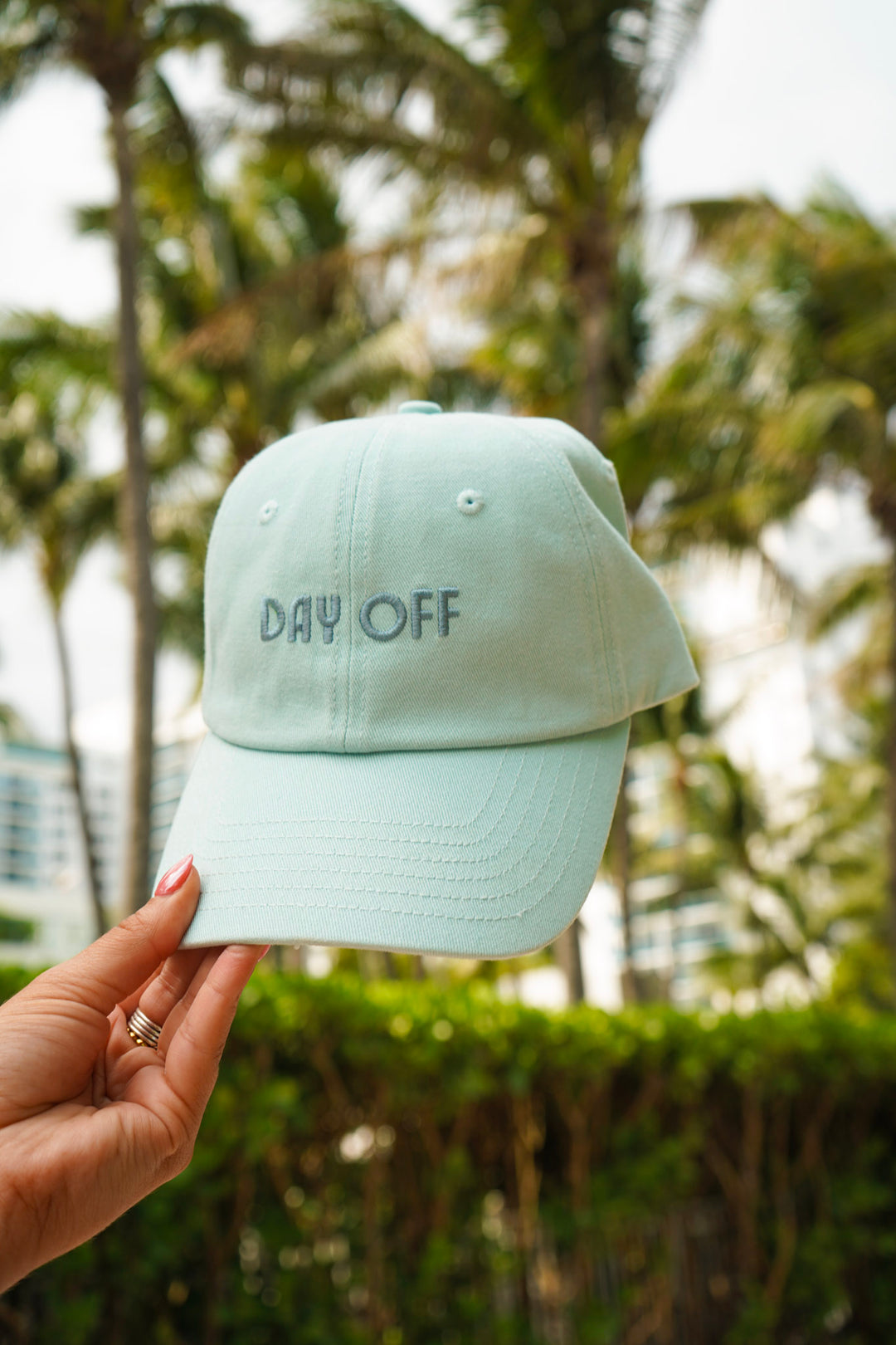 Day Off - Baby Blue Dad Cap