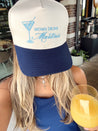 Mom's Drink Martinis - Navy Vintage Trucker Hat