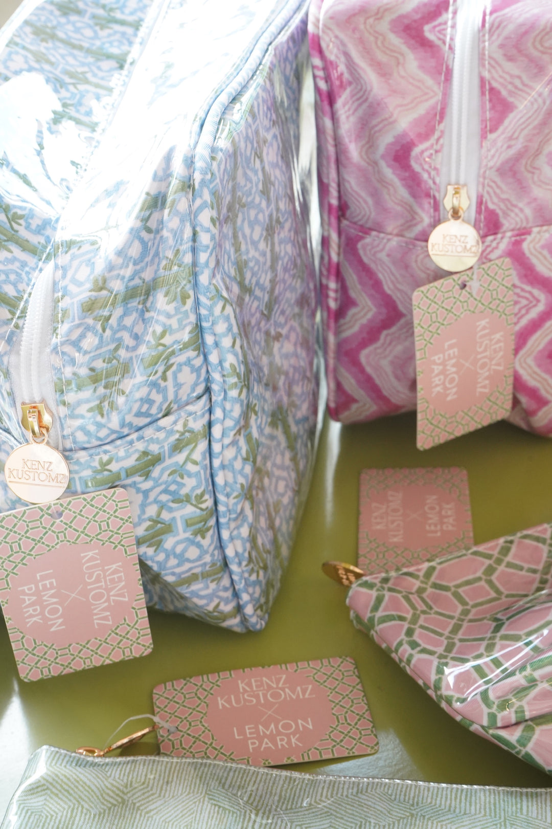 Clear Coat Toiletry Bags x Lemon Park