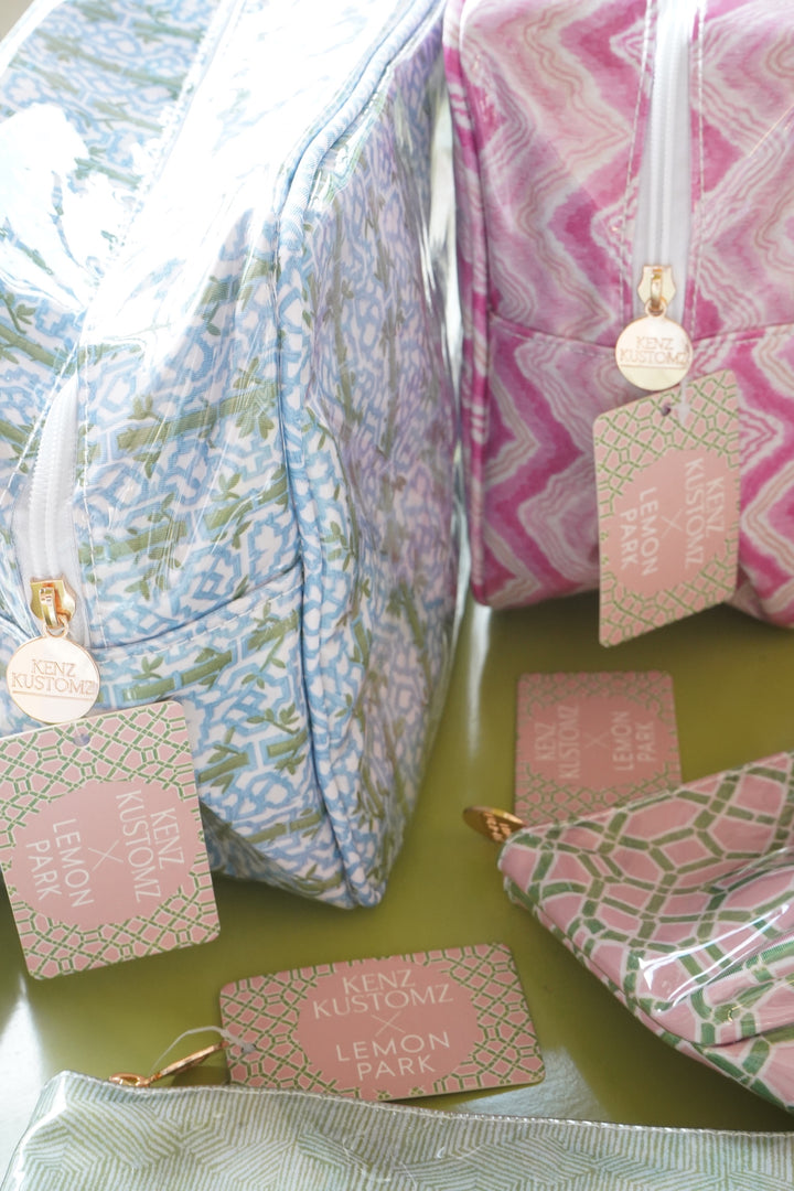 Clear Coat Toiletry Bags x Lemon Park