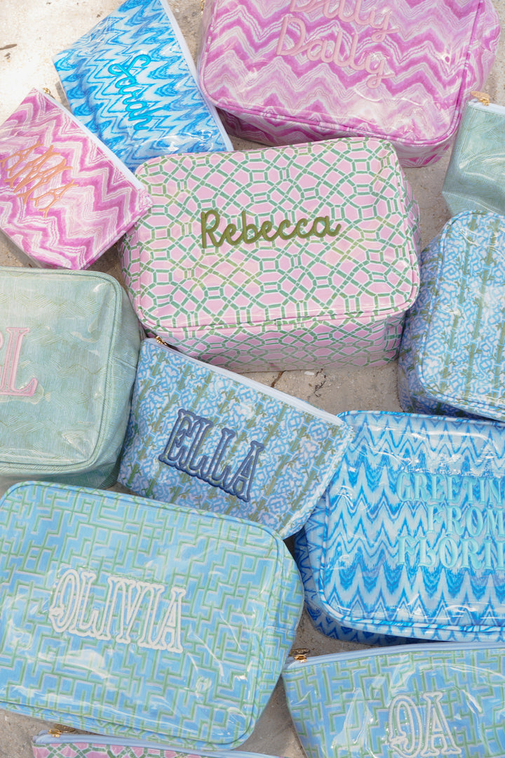 Clear Coat Toiletry Bags x Lemon Park