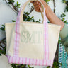 Mini Canvas Tote - Striped