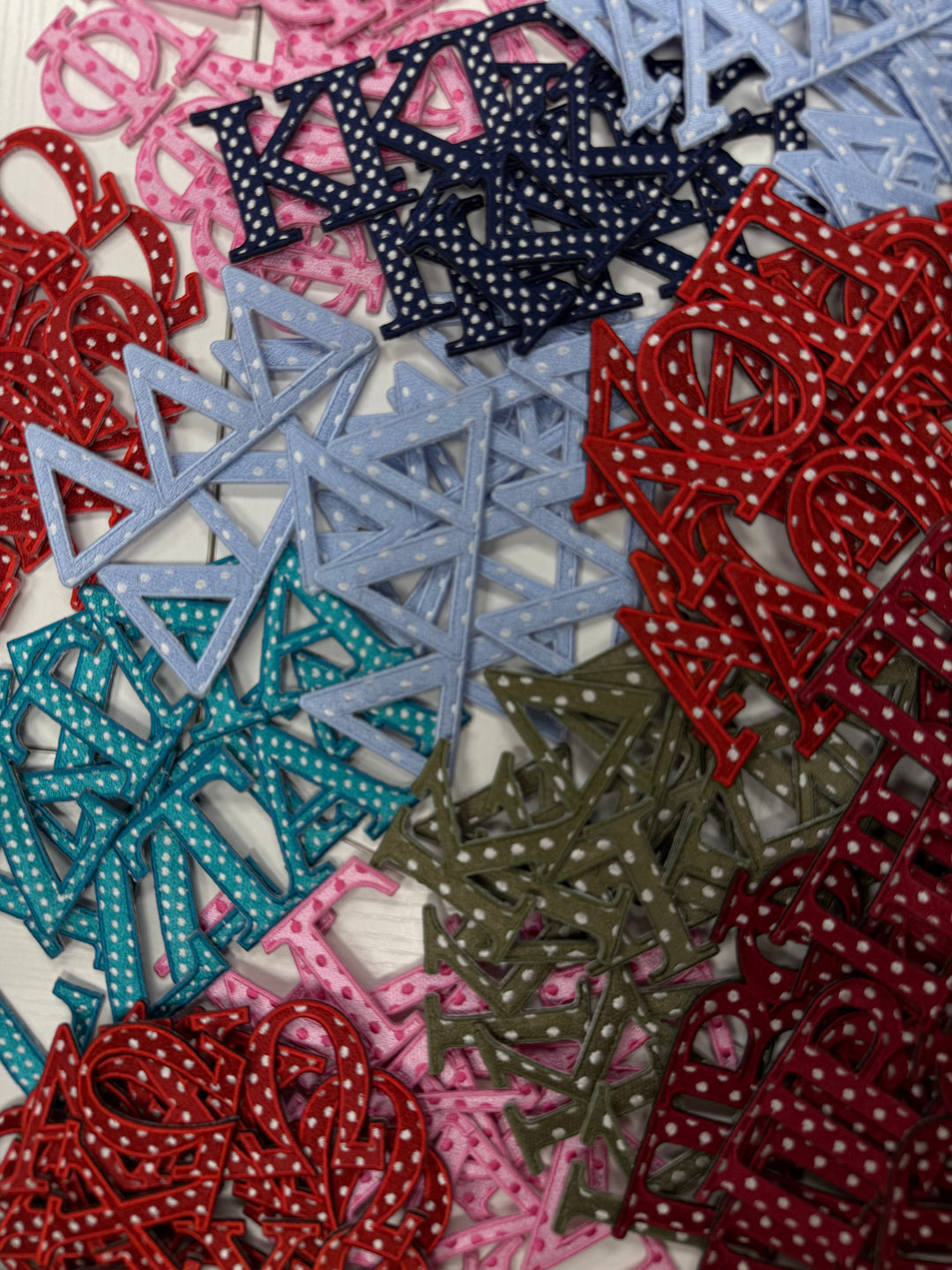 Sorority Greek Patches