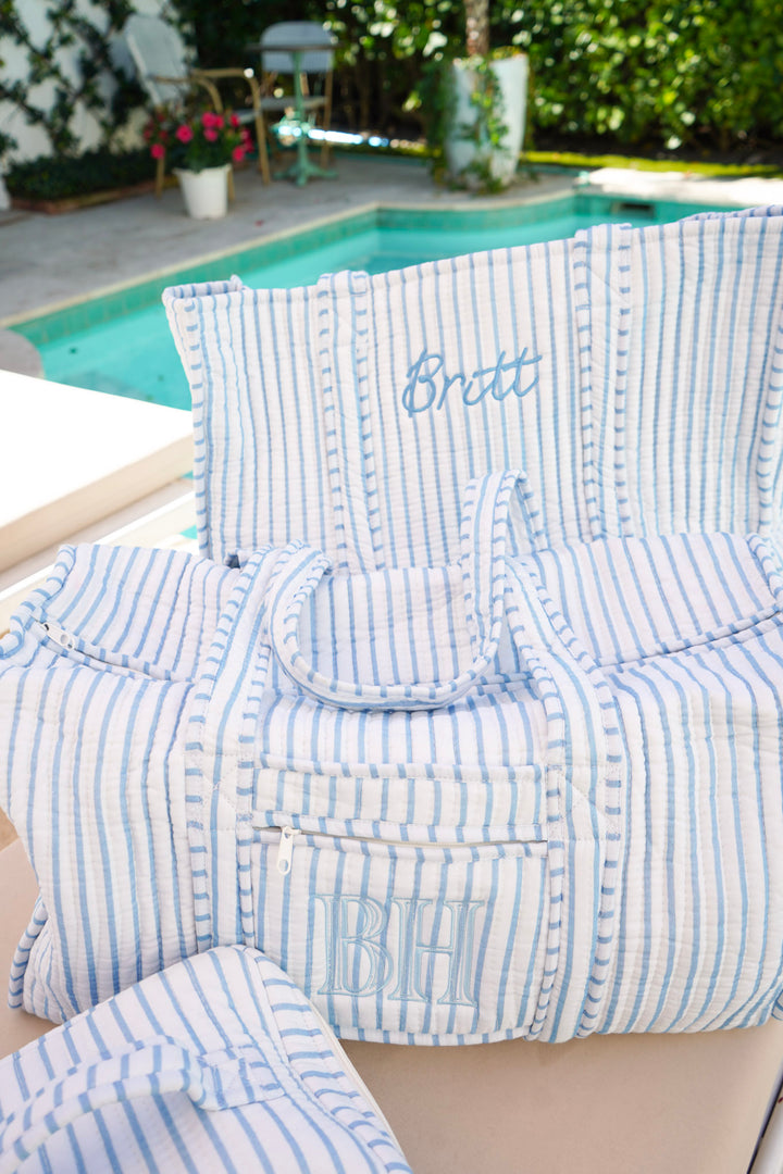 Quilted Block-Print - Stripe Collection