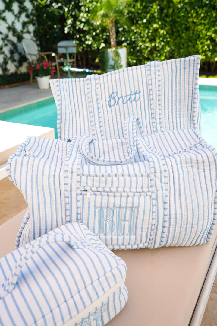 Quilted Block-Print - Stripe Collection