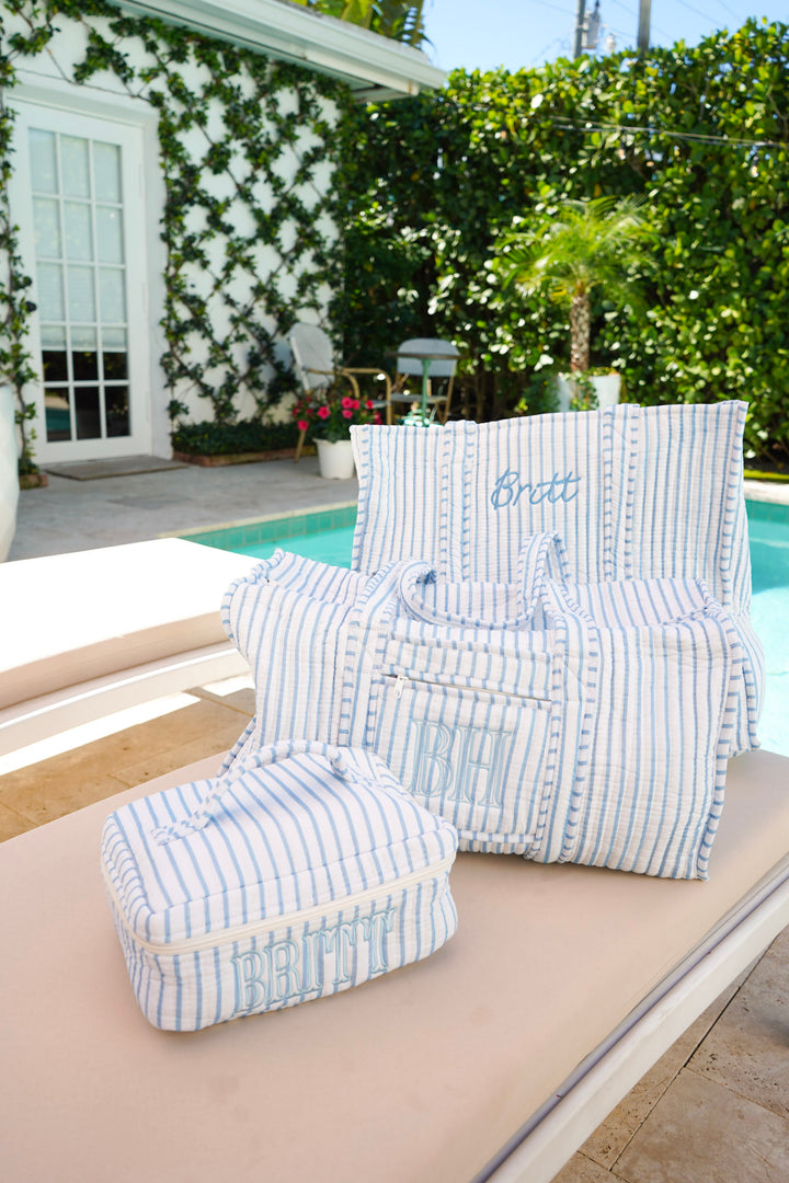 Quilted Block-Print - Stripe Collection