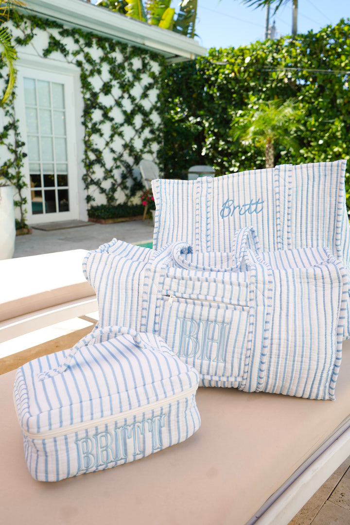 Quilted Block-Print - Stripe Collection