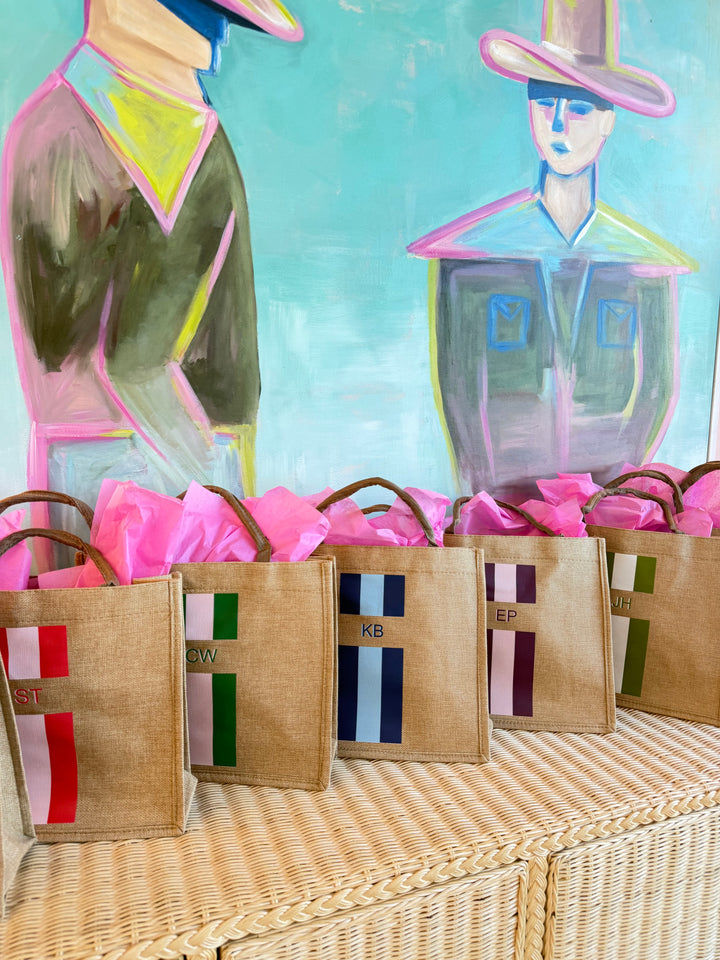 Custom Burlap Tote Bag