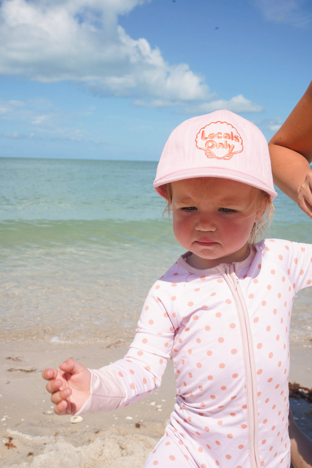 Youth Dad Caps - Pink &amp; Blue