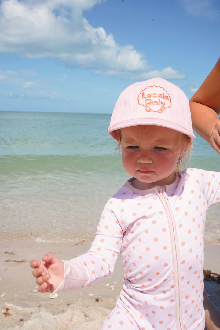 Youth Dad Caps - Pink &amp; Blue