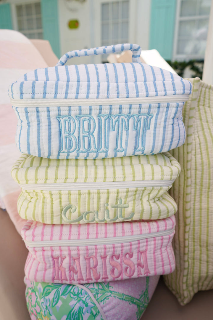 Quilted Block-Print - Stripe Collection