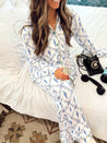 Blue Nutcracker Pajama Set