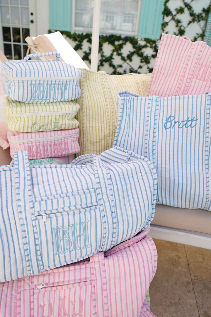 Quilted Block-Print - Stripe Collection