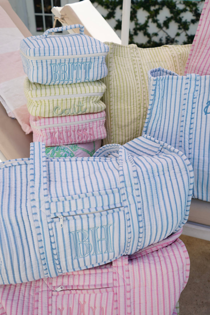 Quilted Block-Print - Stripe Collection