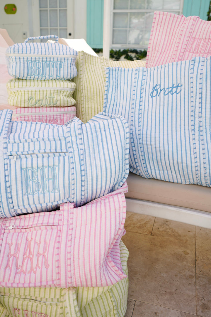 Quilted Block-Print - Stripe Collection