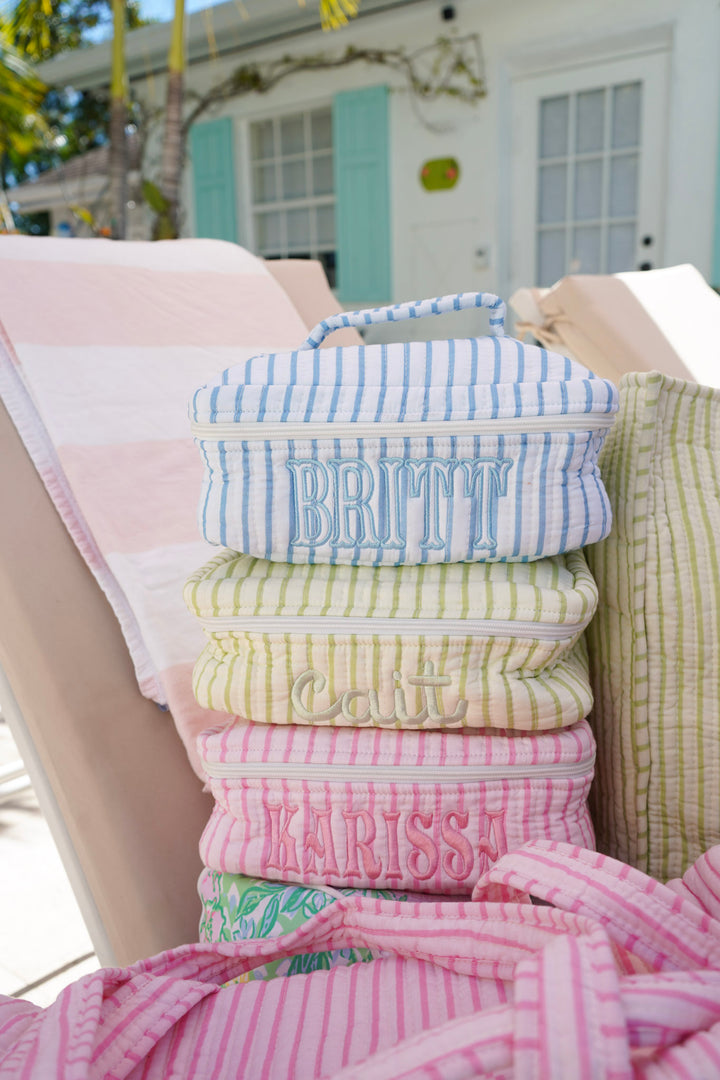 Quilted Block-Print - Stripe Collection