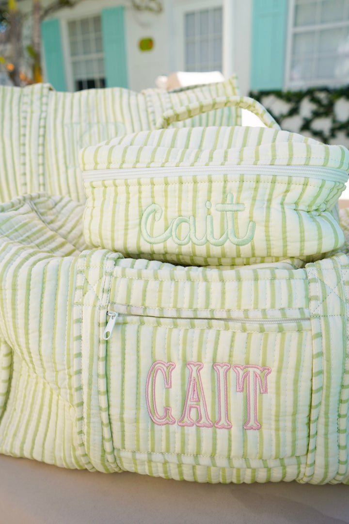 Quilted Block-Print - Stripe Collection