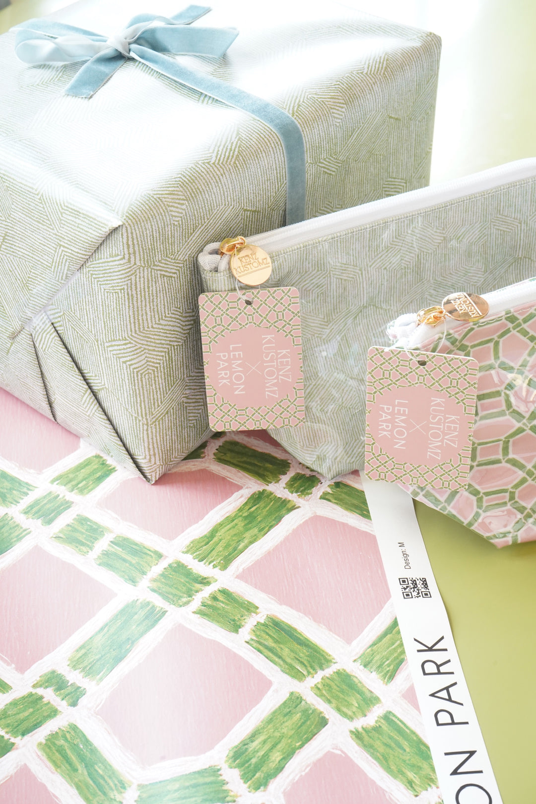 Clear Coat Toiletry Bags x Lemon Park