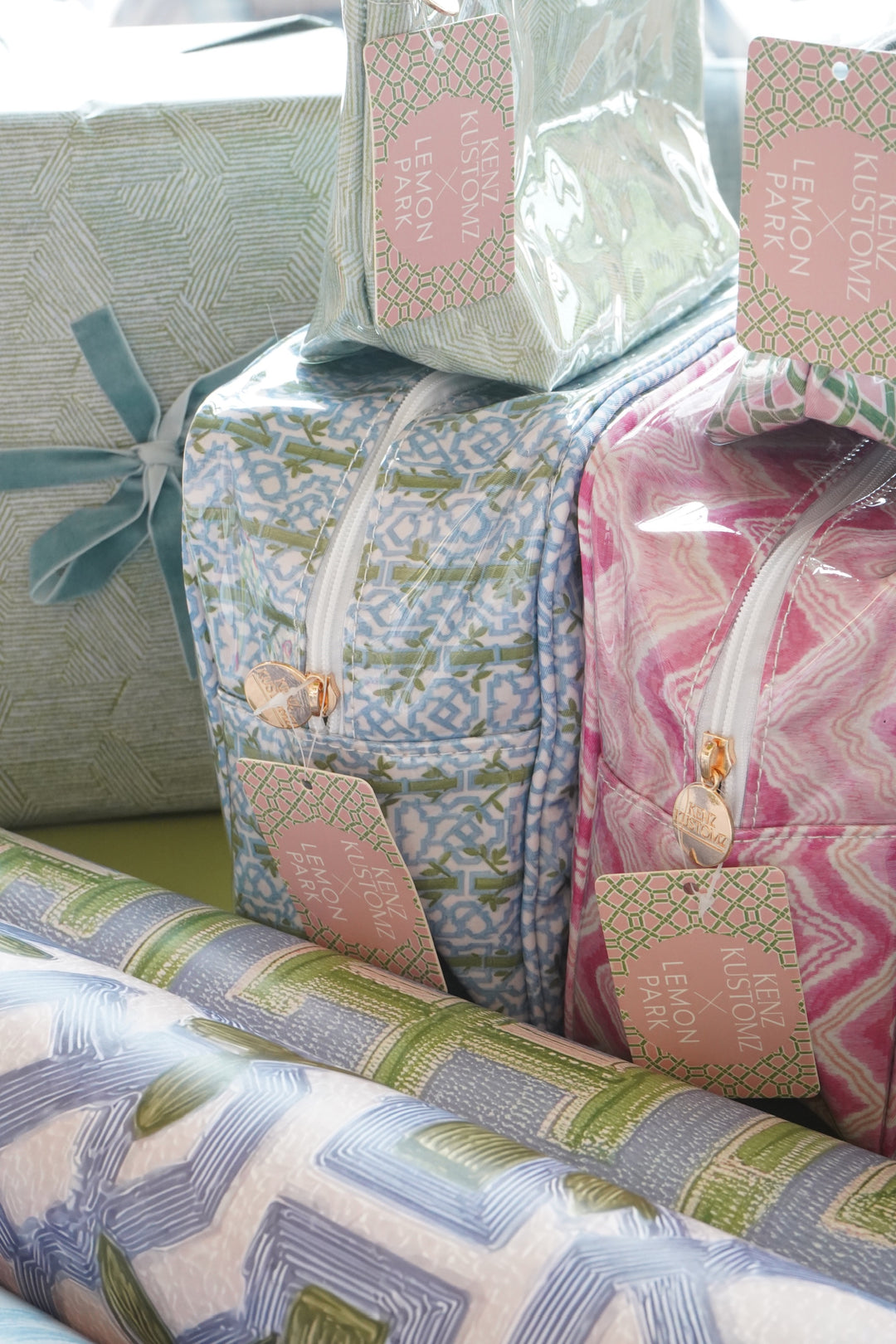 Clear Coat Toiletry Bags x Lemon Park