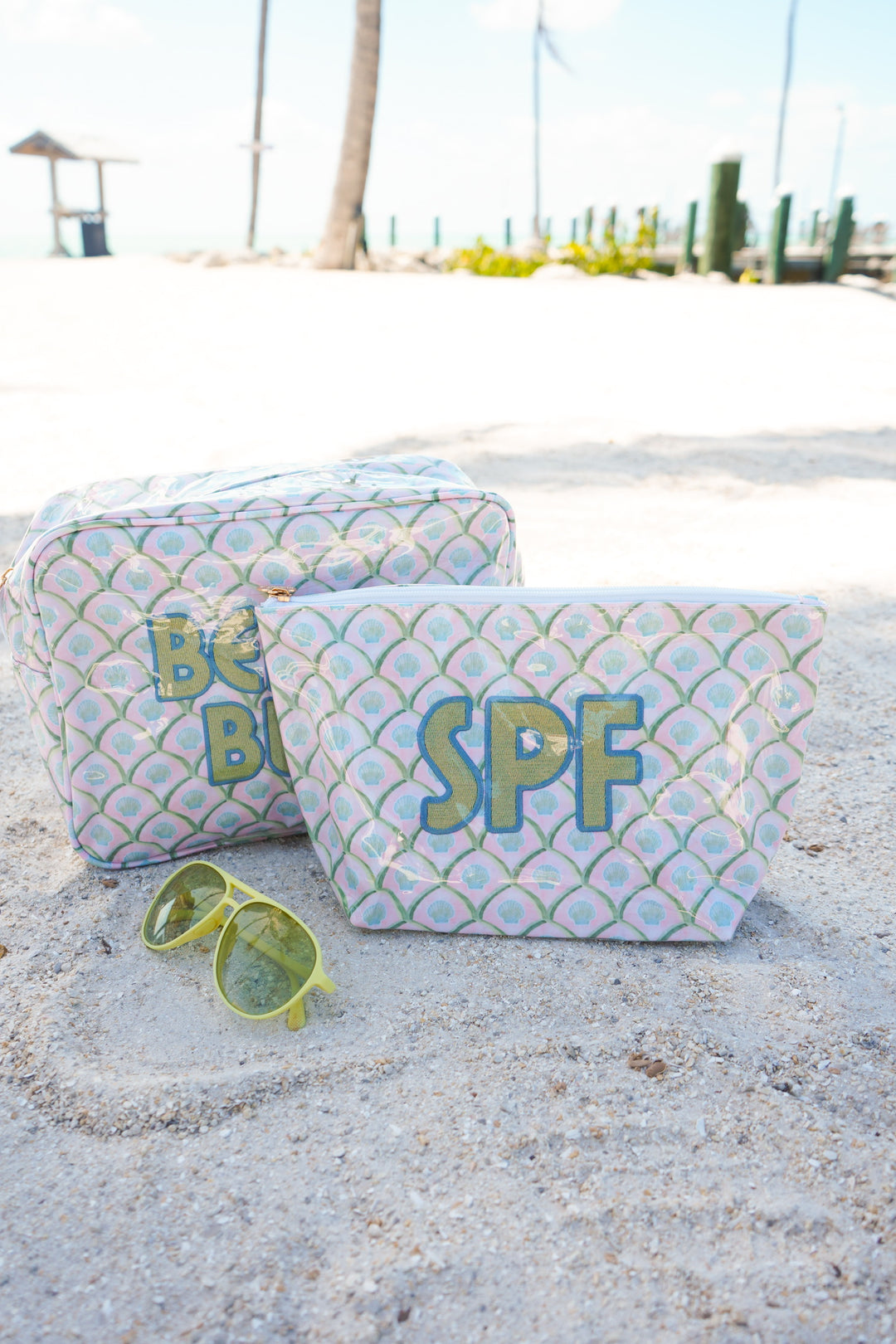 SPF - Salty Peach Clear Coat Bag