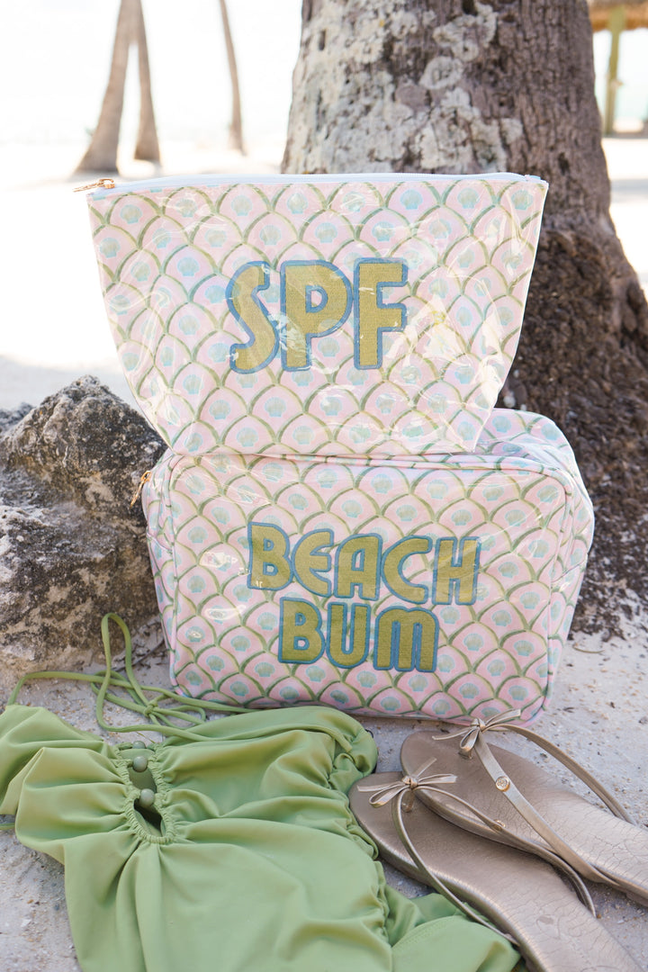 SPF - Salty Peach Clear Coat Bag