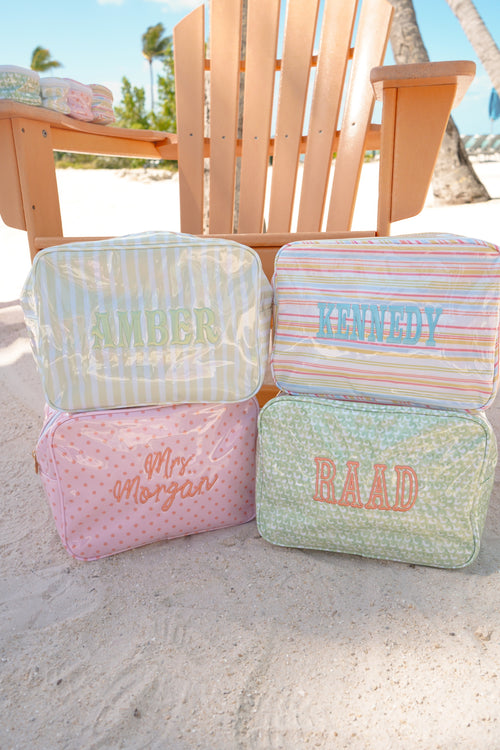 Clear Coat XL Toiletry Bag | Customizable